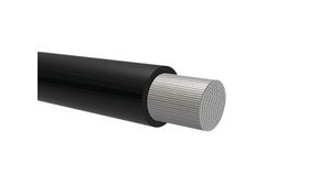 Stranded Wire PVC 60V 4mm² Tinned Copper Black RKUB 10m